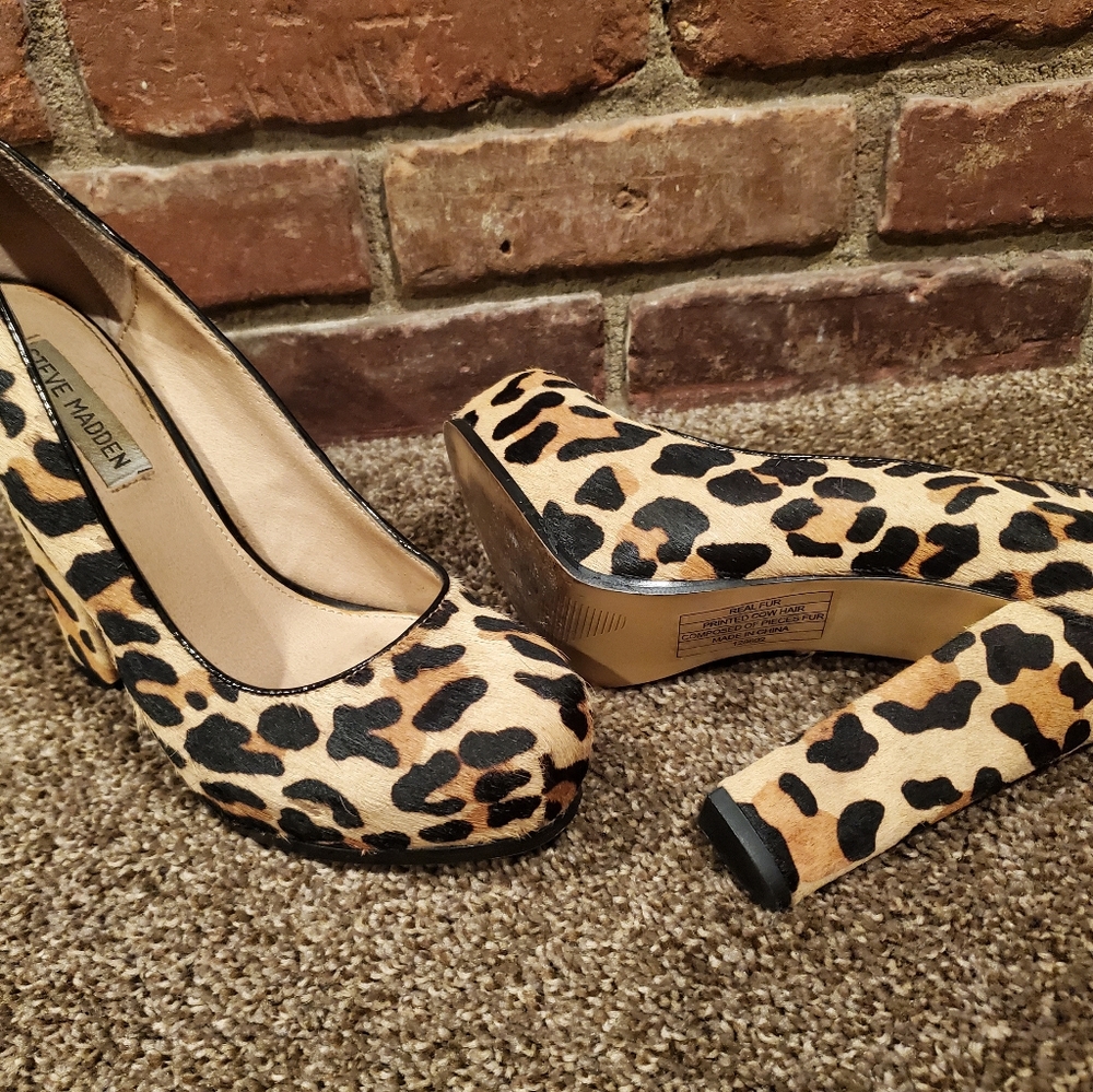Steve Madden Leopard Print Shoes